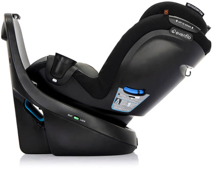 Evenflo Revolve360 Slim 2-in-1 Rotational Convertible Car Seat with Quick Clean Cover - Salem Black - 36812467