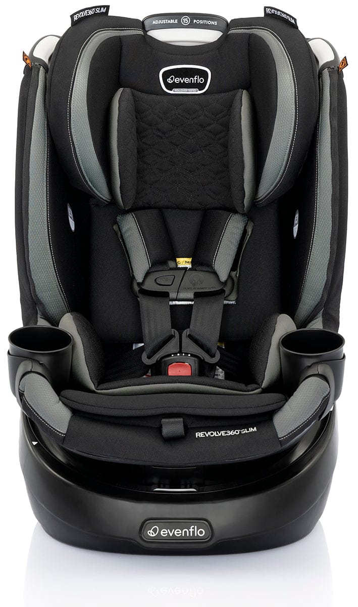 Evenflo Revolve360 Slim 2-in-1 Rotational Convertible Car Seat with Quick Clean Cover