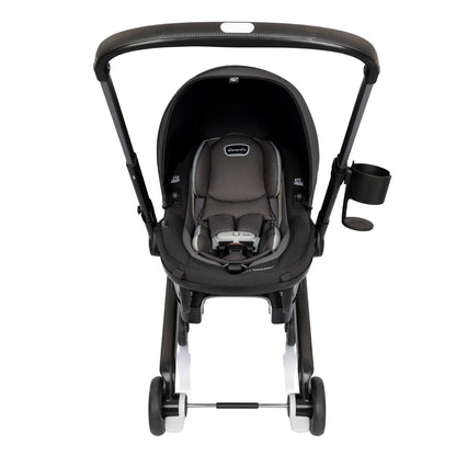 Evenflo Shyft DualRide Infant Car Seat and Stroller Combo - Beaufort Black - CS150112460