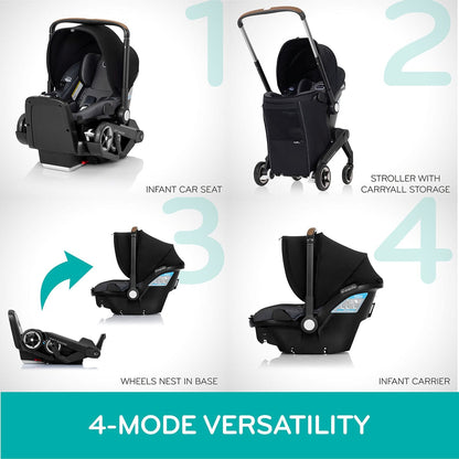 Evenflo Shyft DualRide Infant Car Seat and Stroller Combo - Sylva Pink - 37312474