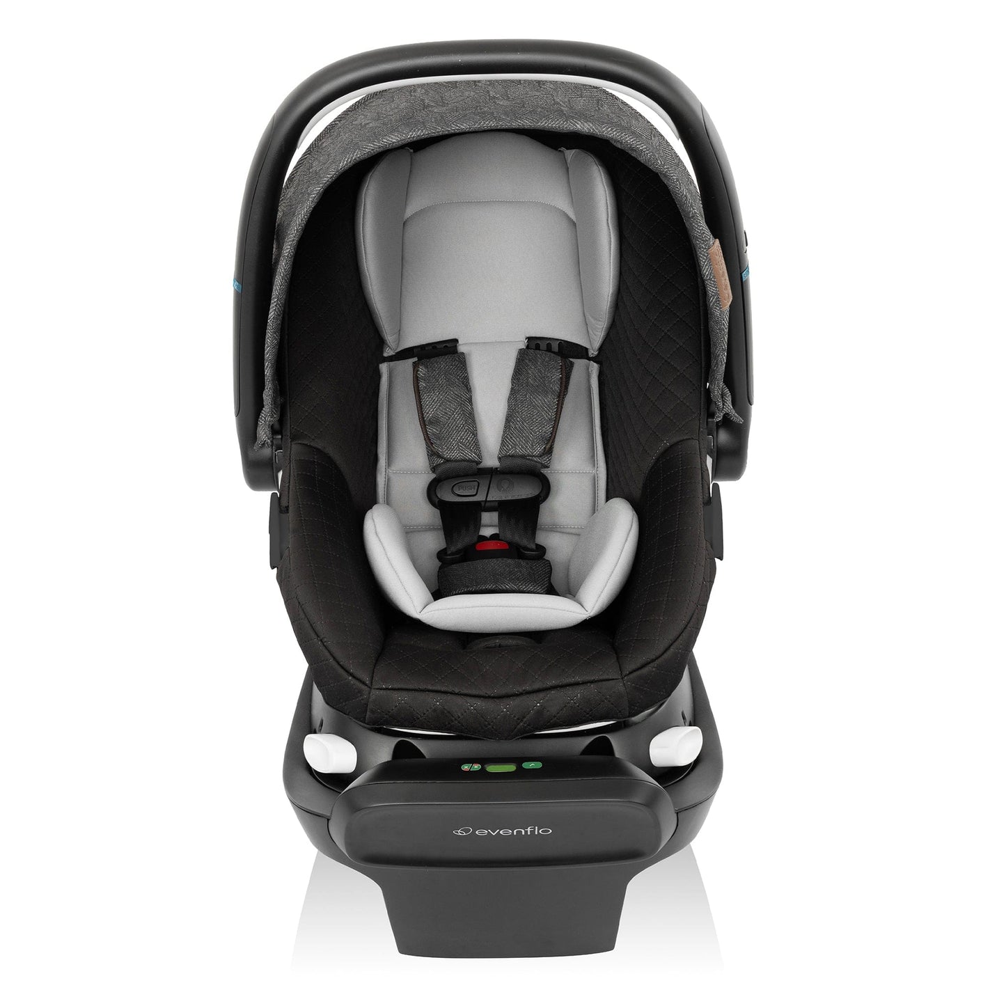 Evenflo Shyft Intuiti+ Travel System w/ Revolve180 LiteMax NXT with SensorySoothe - Angler Tweed - TS100212540