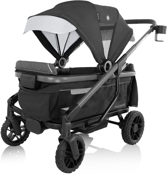 Evenflo Shyft Rideshare All-Terrain Performance Stroller Wagon - Sterling Black - 19012483