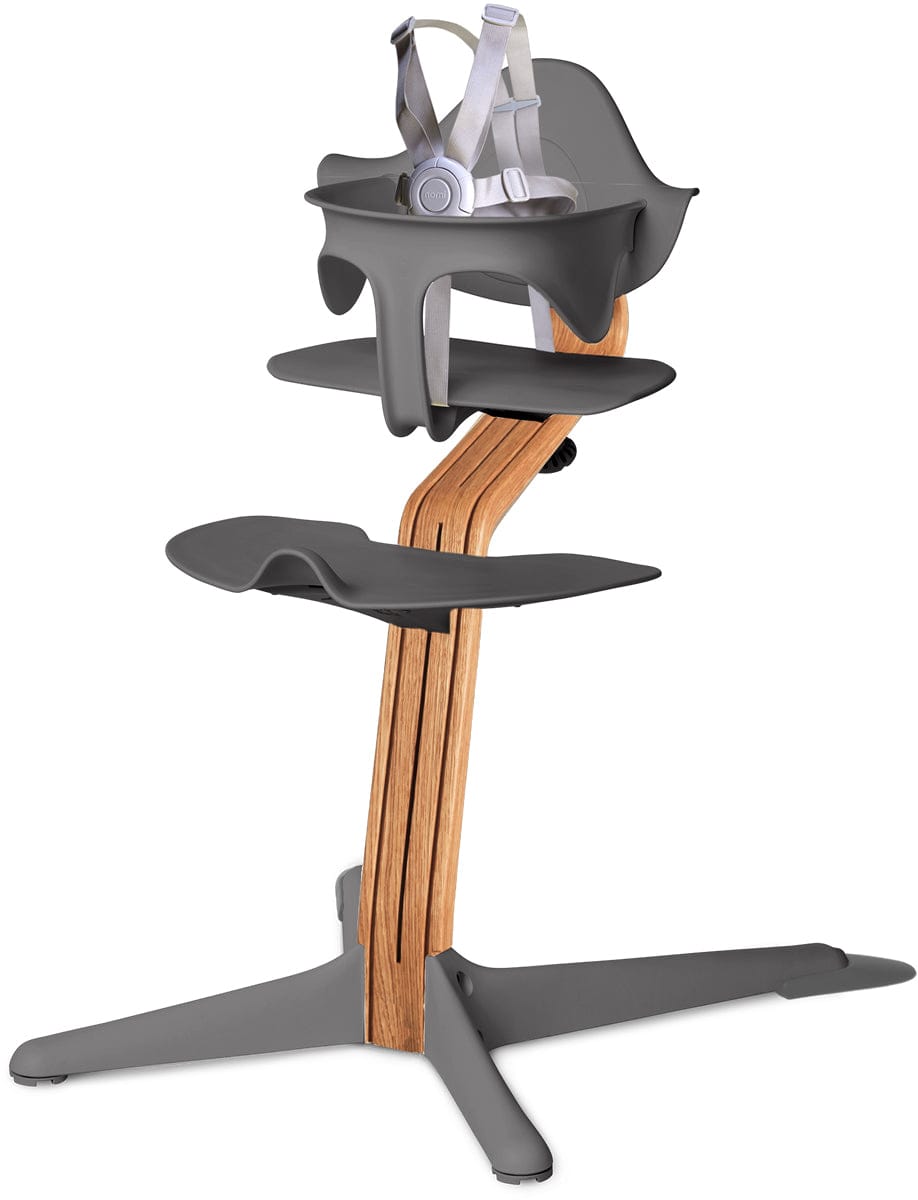 Nomi Highchair - Gray/Natural Oak - 18-2101083