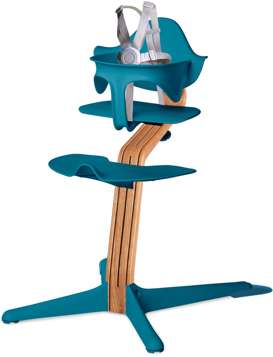 Nomi Highchair - Ocean/Natural Oak - 18-2101063