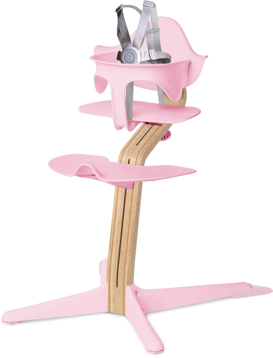 Nomi Highchair - Pink/White Oak - 18-2101051