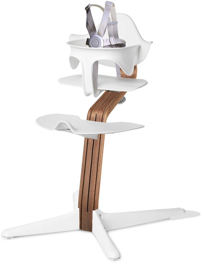 Nomi Highchair - White/Walnut - 18-2101014