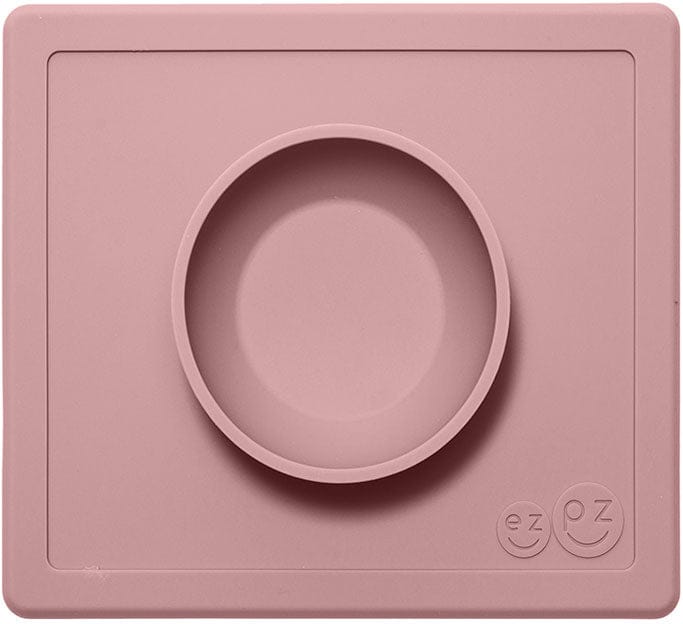 EZPZ Happy Mat Placemat & Bowl - Blush - PKHBB005