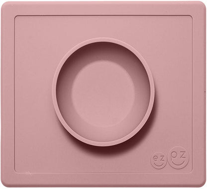 EZPZ Happy Mat Placemat & Bowl - Blush - PKHBB005