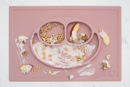 EZPZ Happy Mat Placemat & Plate - Blush - PKHMB005