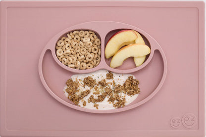 EZPZ Happy Mat Placemat & Plate - Blush - PKHMB005