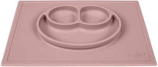 EZPZ Happy Mat Placemat & Plate - Blush - PKHMB005