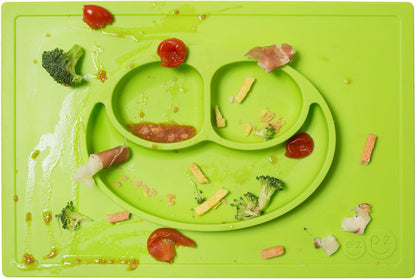 EZPZ Happy Mat Placemat & Plate - Lime - EZPZ-5092
