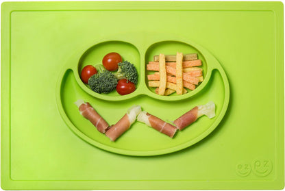 EZPZ Happy Mat Placemat & Plate - Lime - EZPZ-5092