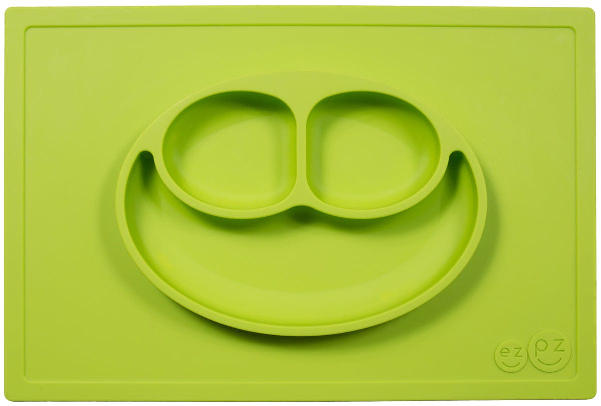 EZPZ Happy Mat Placemat & Plate - Lime - EZPZ-5092