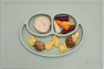 EZPZ Happy Mat Placemat & Plate - Sage - PKHMS001