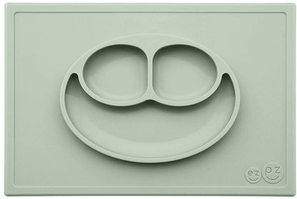 EZPZ Happy Mat Placemat & Plate - Sage - PKHMS001