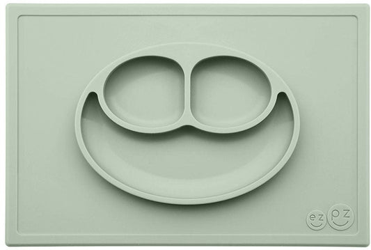 EZPZ Happy Mat Placemat & Plate - Sage - PKHMS001