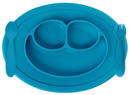 EZPZ Mini Feeding Set - Blue - pcmfb003