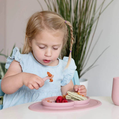 EZPZ Mini Feeding Set - Blush - PKMFB005
