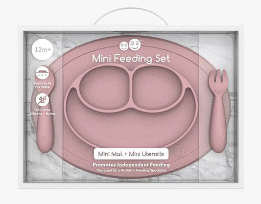 EZPZ Mini Feeding Set - Blush - PKMFB005