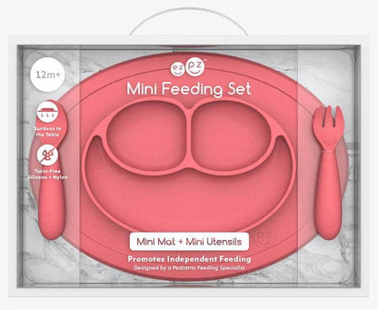 EZPZ Mini Feeding Set - Coral - PCMFC004