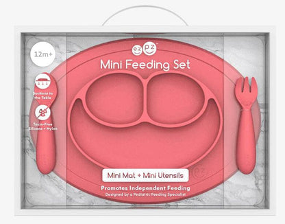 EZPZ Mini Feeding Set - Coral - PCMFC004