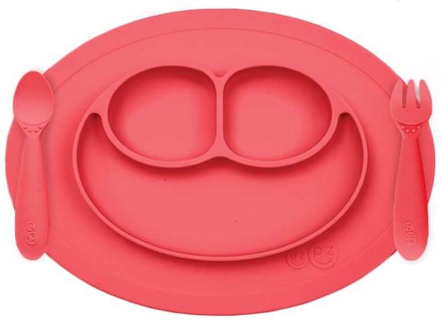 EZPZ Mini Feeding Set - Coral - PCMFC004