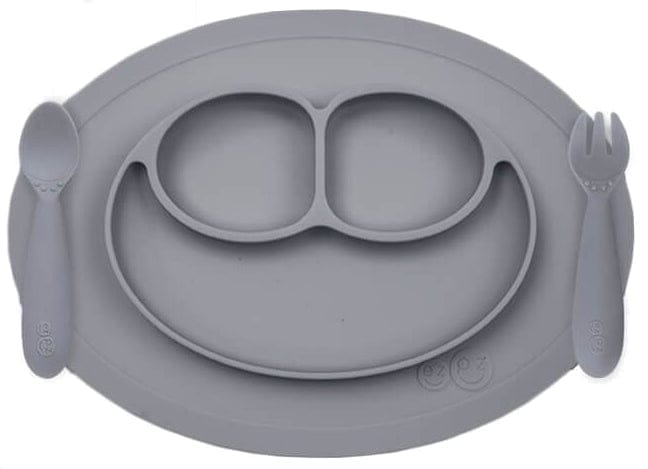 EZPZ Mini Feeding Set - Gray - PCMFG005