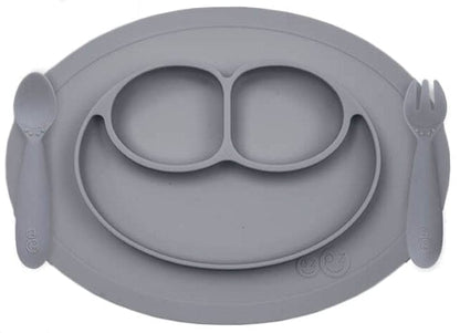 EZPZ Mini Feeding Set - Gray - PCMFG005