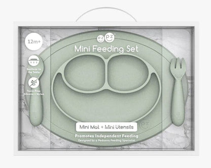 EZPZ Mini Feeding Set - Sage - PKMFS001