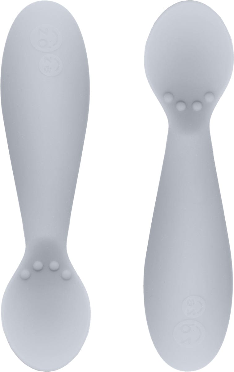 EZPZ Tiny Spoon, Twin Pack - Pewter - PKSSP003