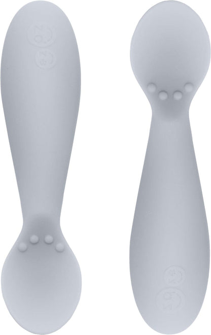 EZPZ Tiny Spoon, Twin Pack - Pewter - PKSSP003