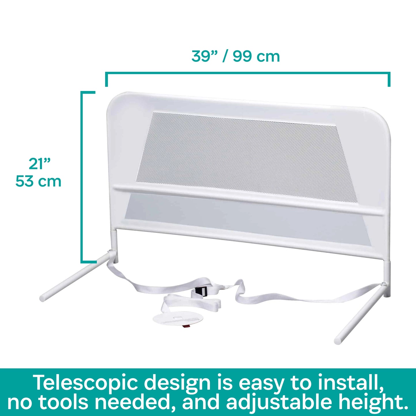 KidCo Children's Mesh Telescopic Bed Rail