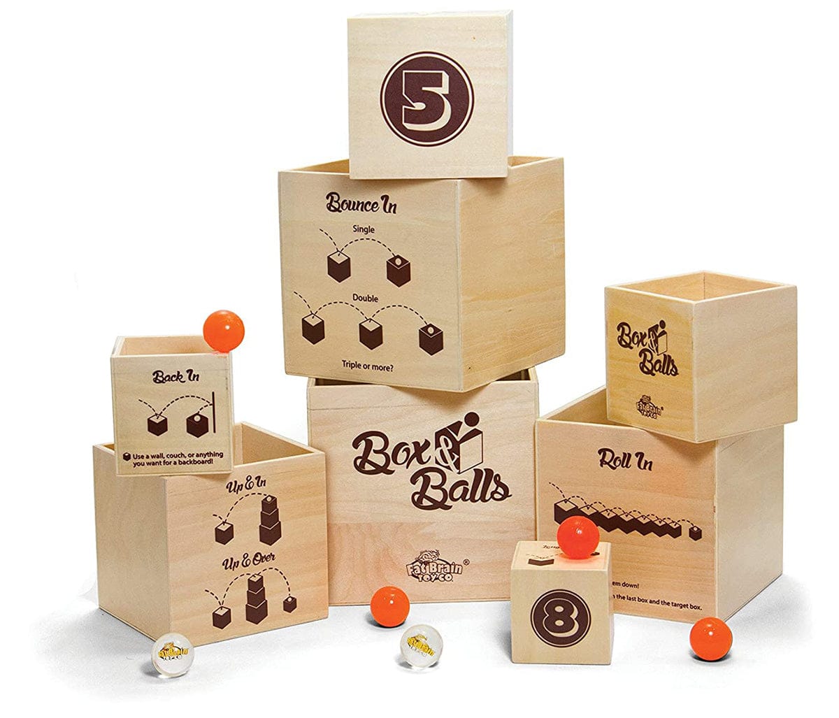 Fat Brain Toys Box & Balls - FA113-1