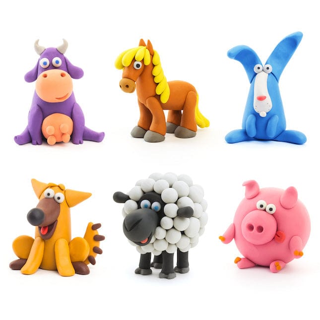 Fat Brain Toys Hey Clay - Animals - FA428-1
