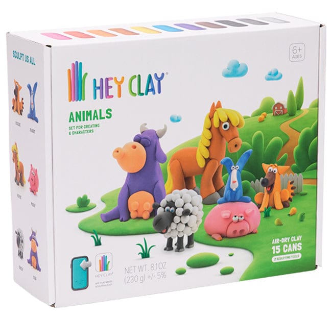 Fat Brain Toys Hey Clay - Animals - FA428-1