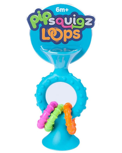 Fat Brain Toys pipSquigz Loops - Teal - FA166-1