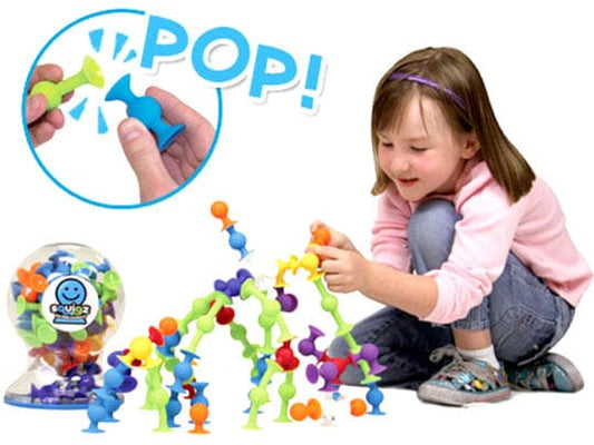 Fat Brain Toys Squigz Deluxe Set (50pc) - FA088-2