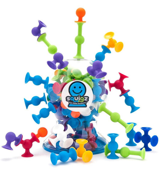 Fat Brain Toys Squigz Deluxe Set (50pc) - FA088-2