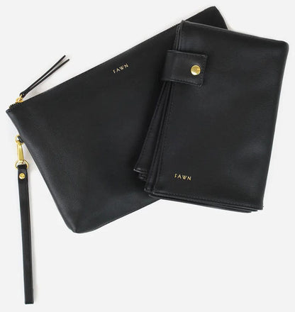 Fawn Design Changing Clutch - Black Matte - FD1121