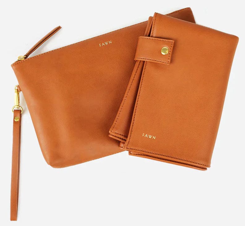 Fawn Design Changing Clutch - Brown Matte - FD1122