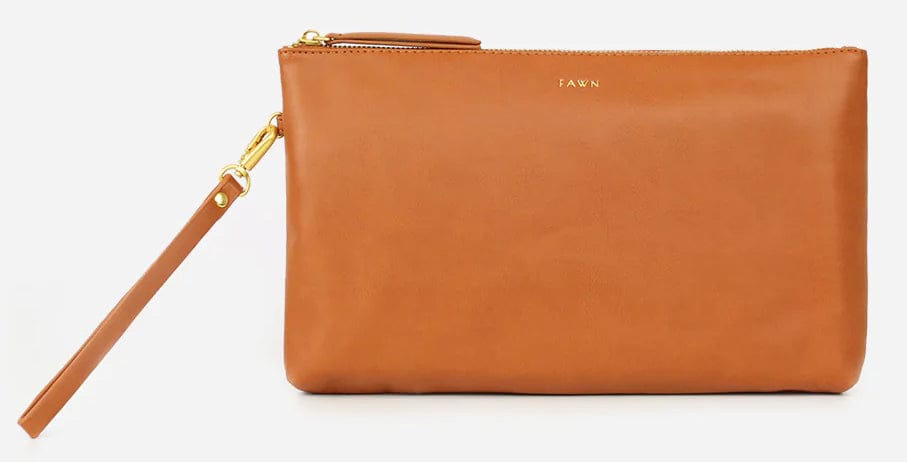 Fawn Design Changing Clutch - Brown Matte - FD1122