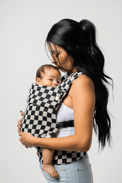 Mabē Monarch Carrier - Ebony Check - MON-00-2020