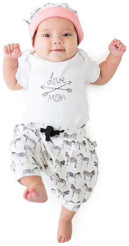 Finn+Emma Lap Shoulder Bodysuit, 6-9m - White - G05-0202E6-9