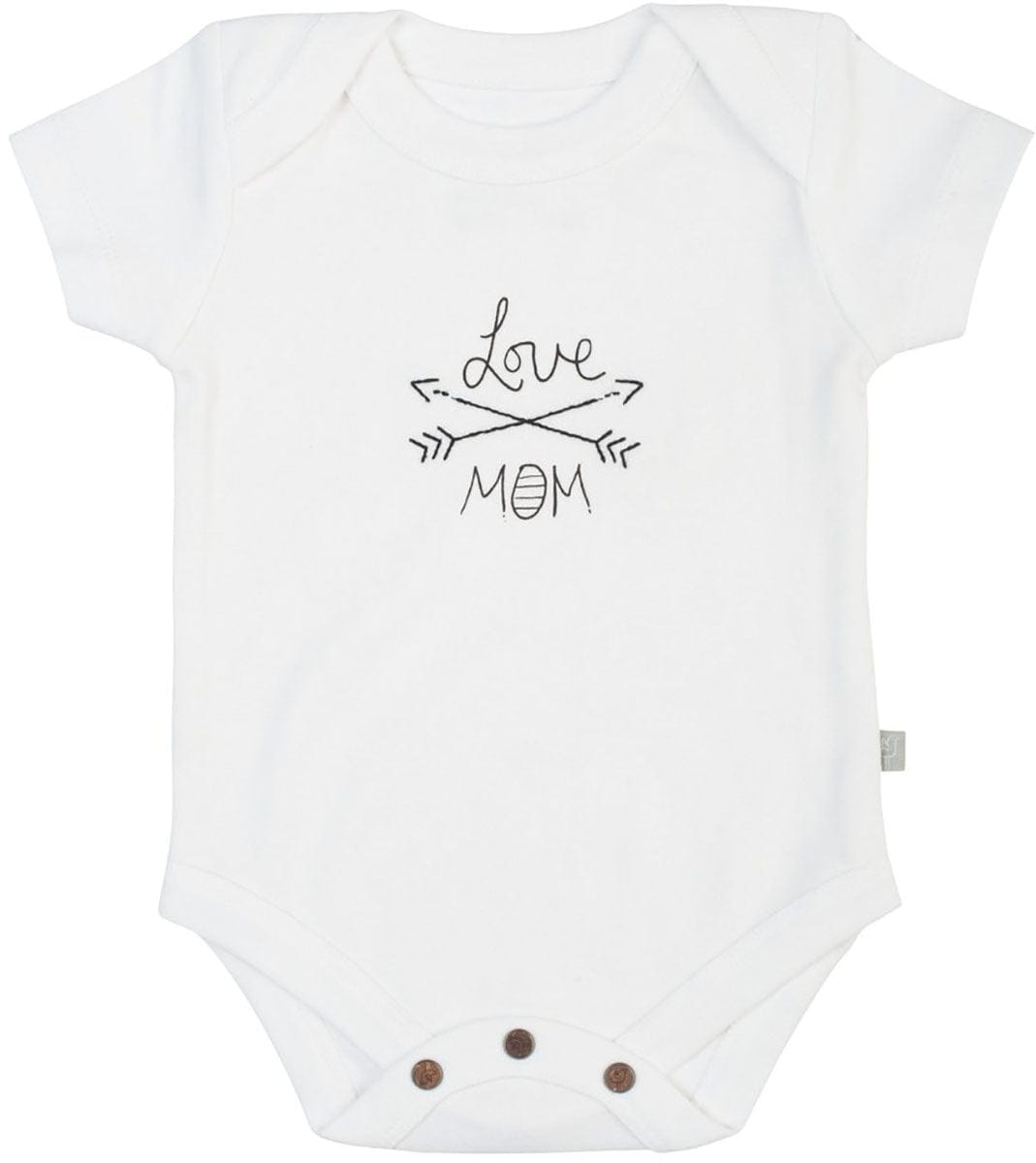 Finn+Emma Lap Shoulder Bodysuit, 9-12m - White - G05-0202E9-12