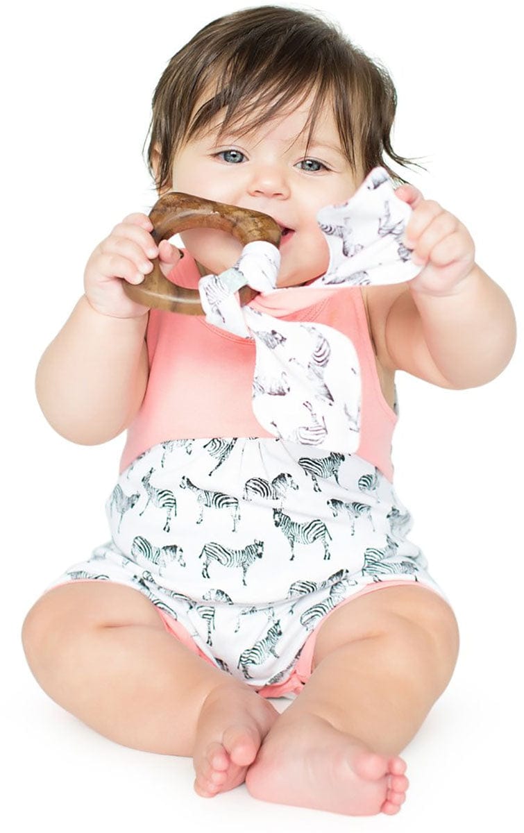 Finn+Emma Romper, 0-3m - Zebras - G05-0100A0-3