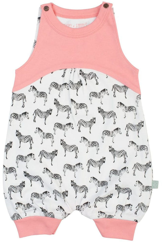 Finn+Emma Romper, 0-3m - Zebras - G05-0100A0-3