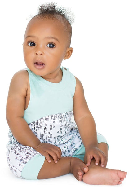 Finn+Emma Romper, 3-6m - Arrows - G05-0100B3-6