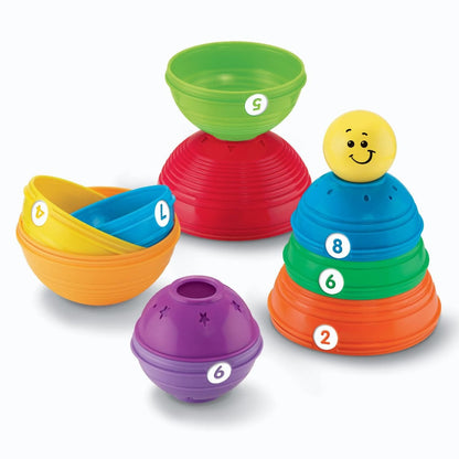 Fisher-Price Brilliant Basics Stack & Roll Cups