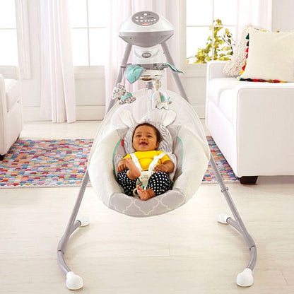 Fisher-Price Deluxe Cradle ?n Swing - Safari Dreams - CHM76